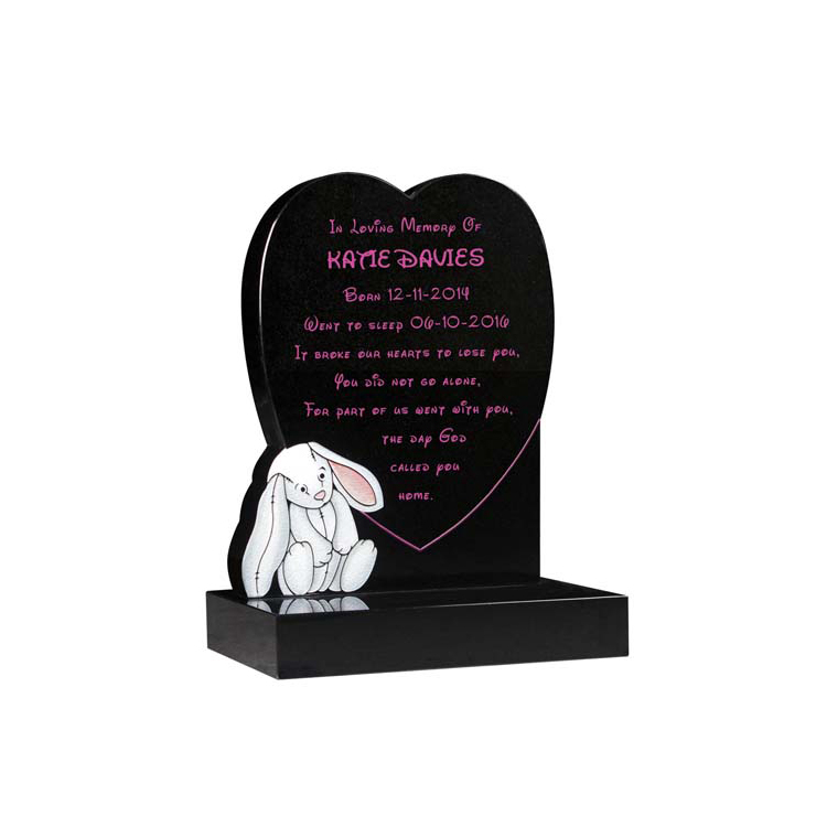 Snowdrop - Indian Black Granite - Children's